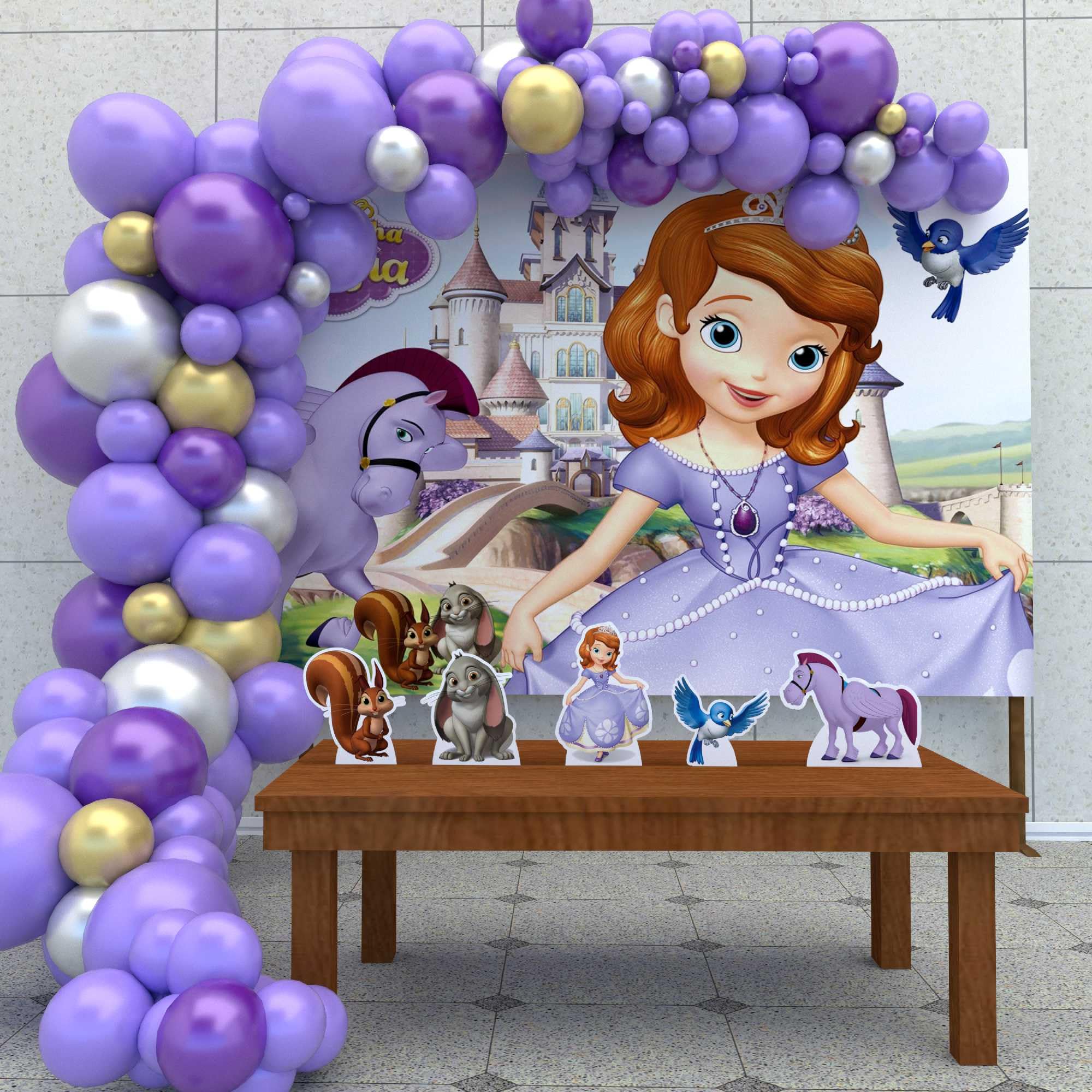 erros comuns evitar decoração festa princesa sofia