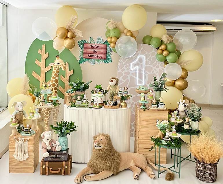 Dicas de Cardápio Saudável e Divertido para Festa de 1 Ano de Menino