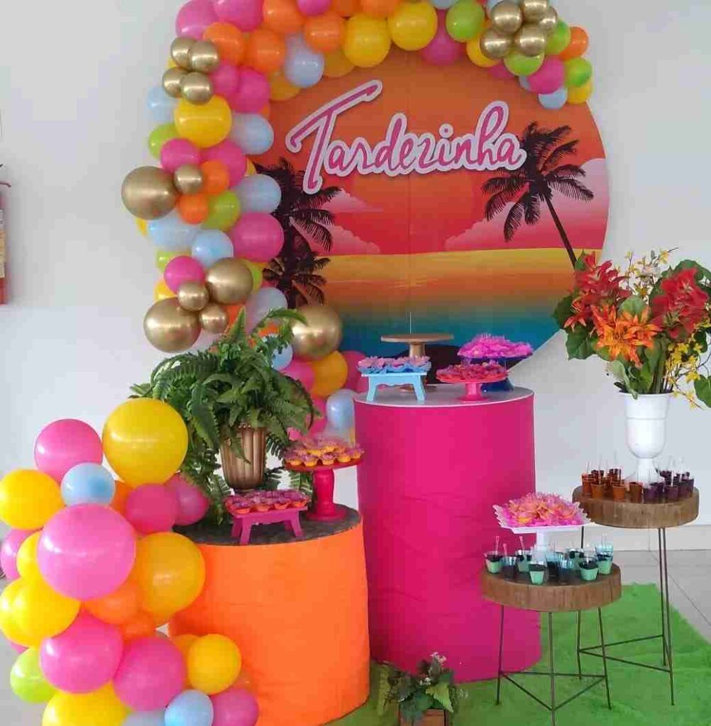 decoração de festa de aniversário