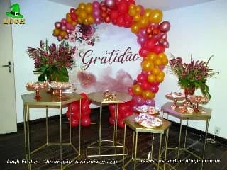 decoração de festa de aniversário feminino
