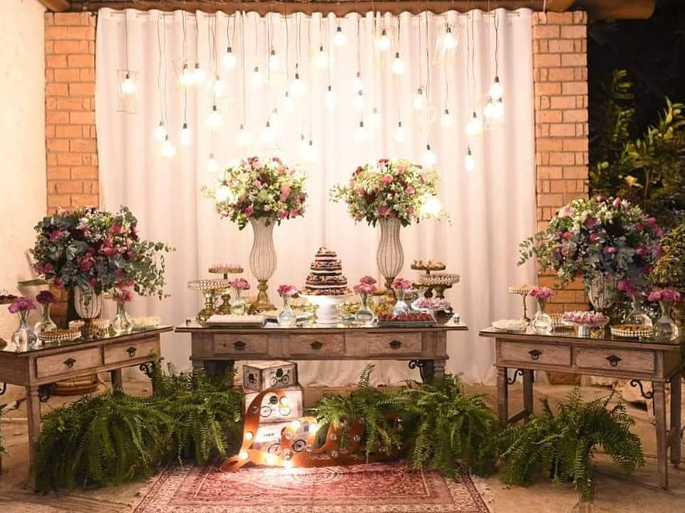 decoração de festa de casamento