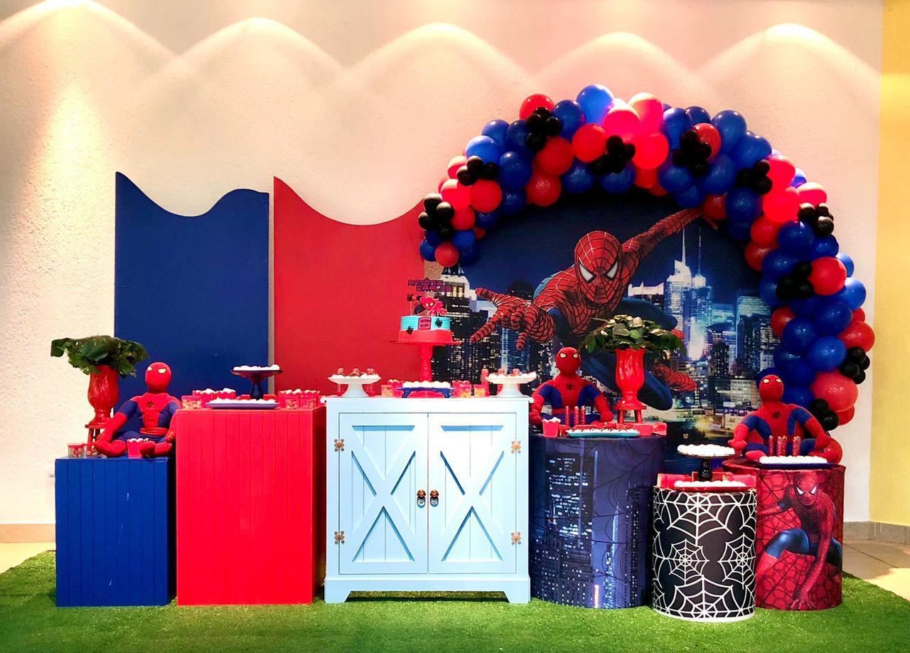 como fazer painel tnt teia homem aranha