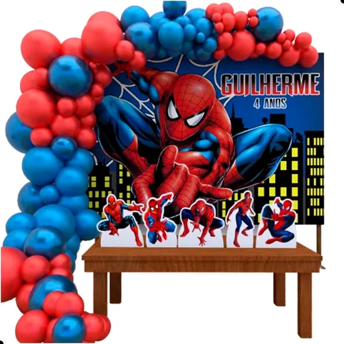 festa homem aranha simples versus luxuosa qual escolher