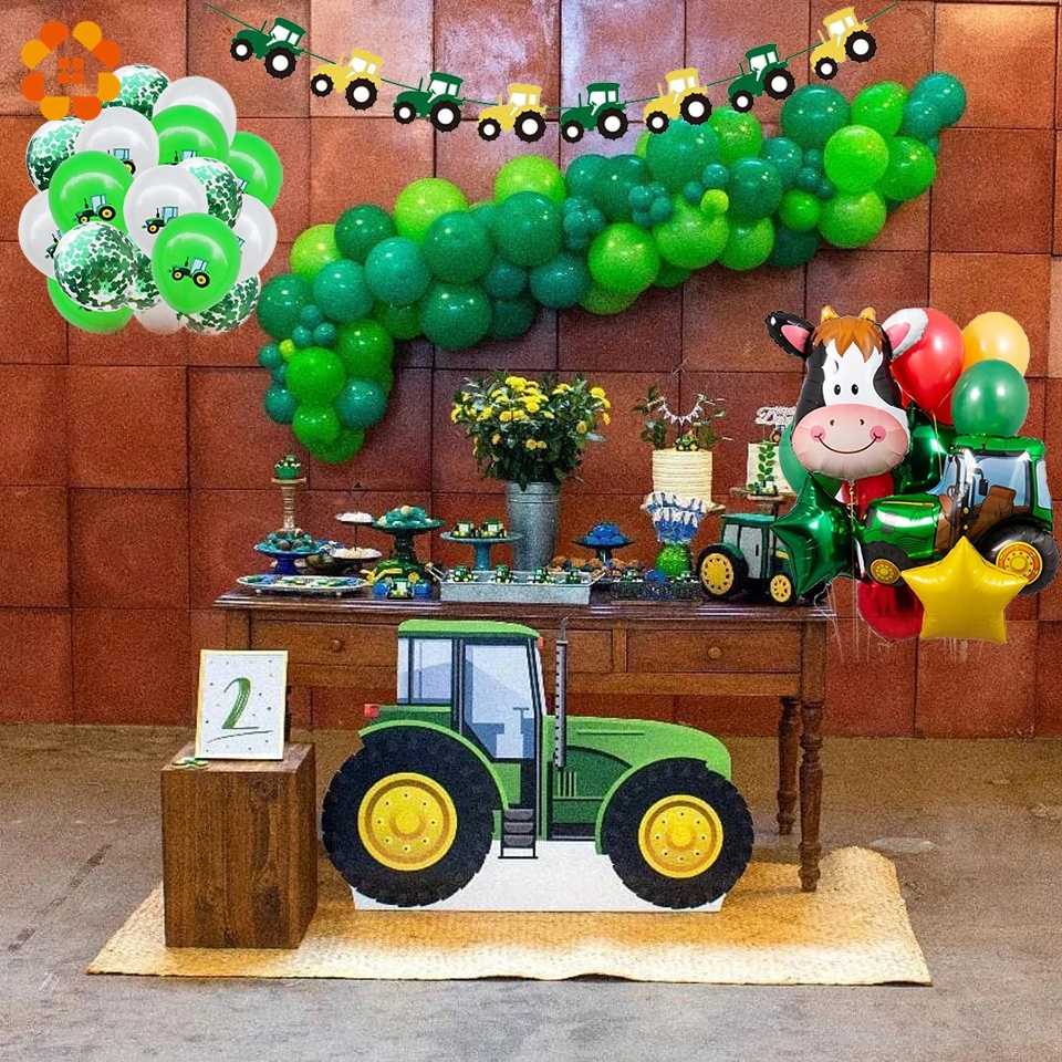 decoração de festa infantil maquinas