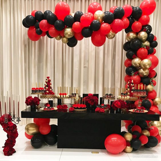 decoração de festa jovem simples