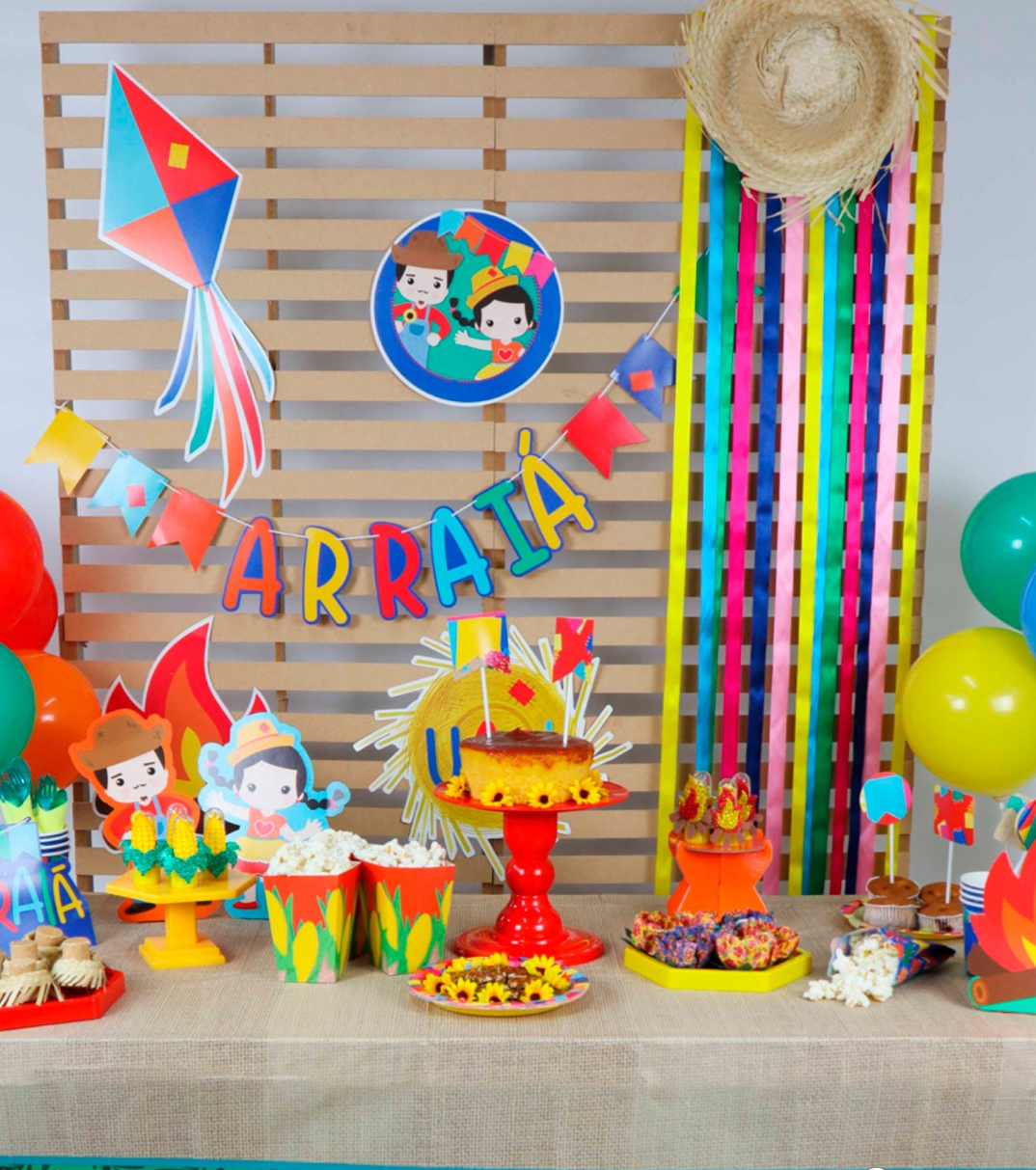 Transforme sua Casa: Decoração de Festa Junina com Juta e Chita