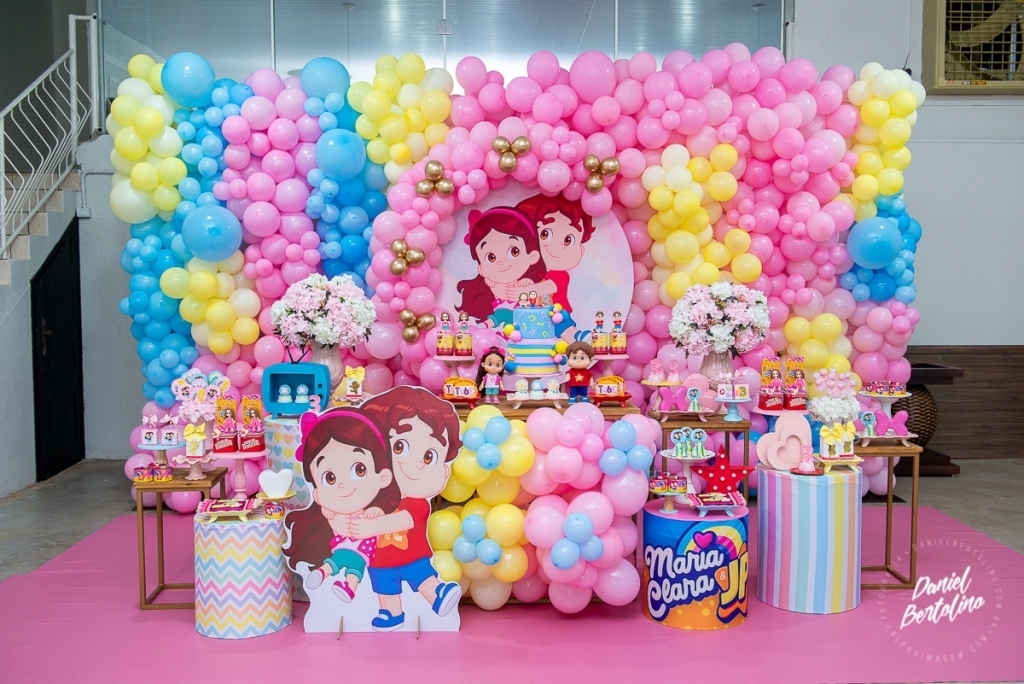 10 ideias criativas decoração festa maria clara e jp