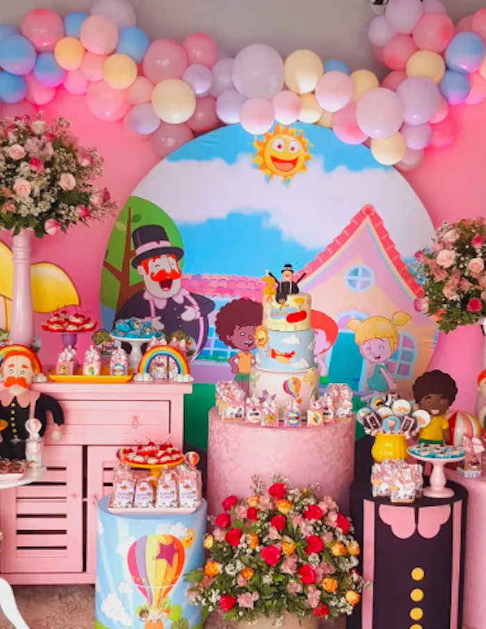 decoração mundo bita menina vs decoração mundo bita tradicional