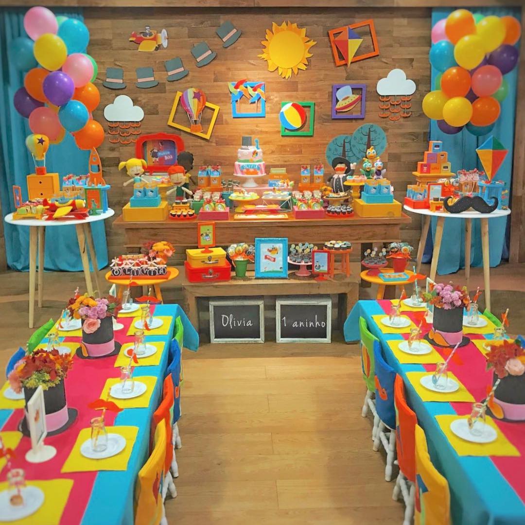 decoração mundo bita menina vs decoração mundo bita tradicional