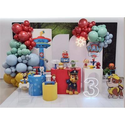 ideias criativas decoração festa patrulha canina