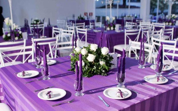 decoração festa roxa vs lilás qual escolher