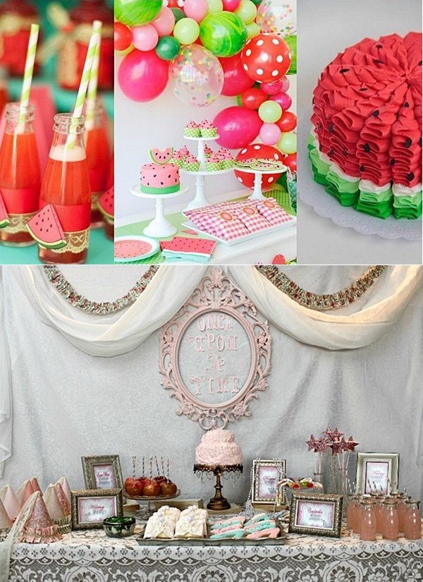 decoração de festa simples e barata