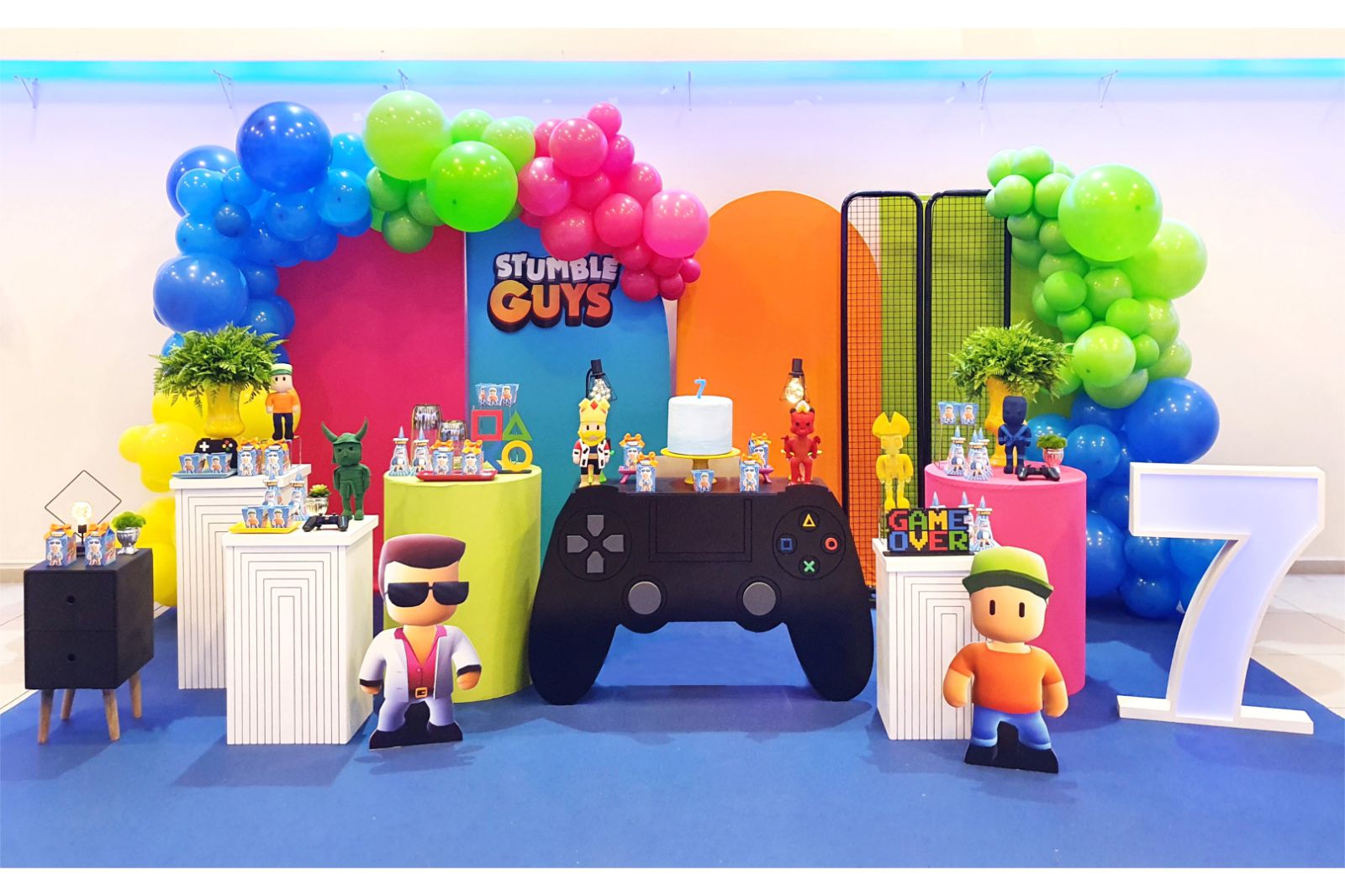 decoração stumble guys vs decoração free fire