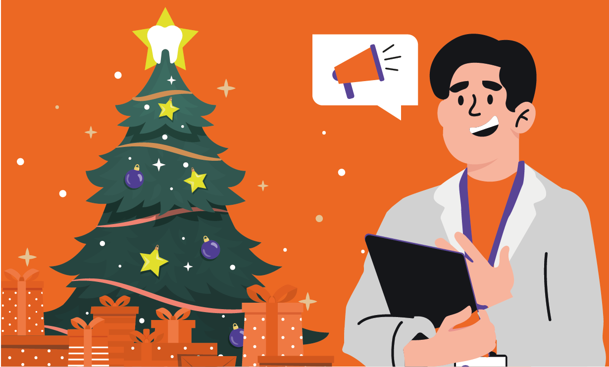 decoração de festa tema dentista