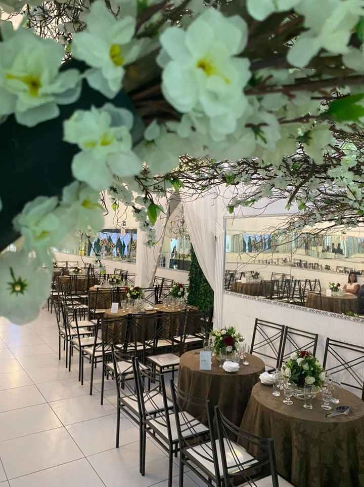 decoração aniversário verde oliva