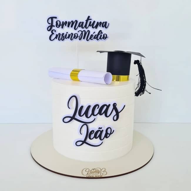 decoração de formatura ensino médio