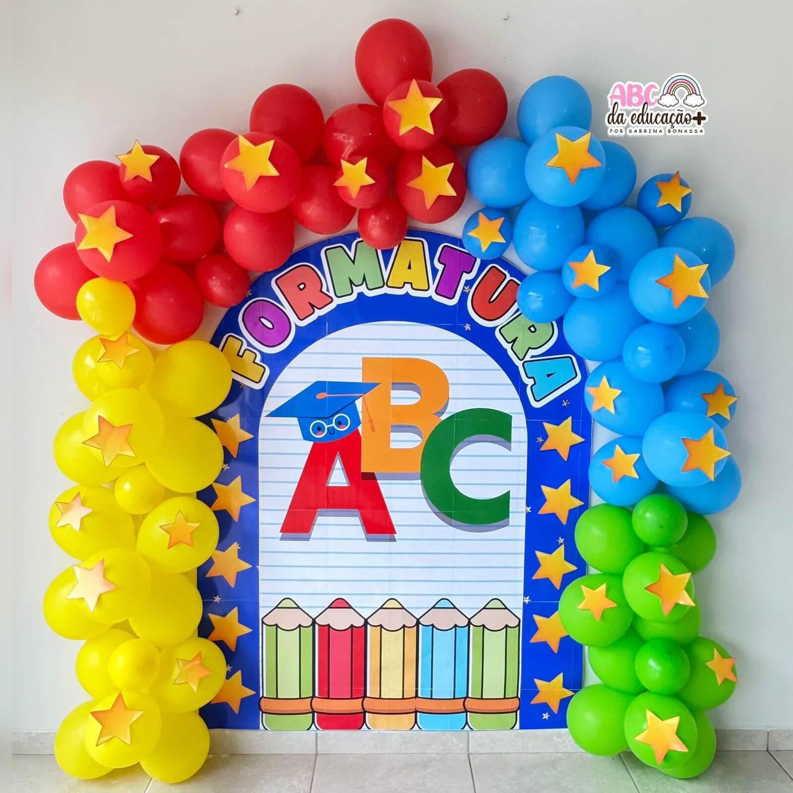 custo decoração formatura infantil balões orçamento