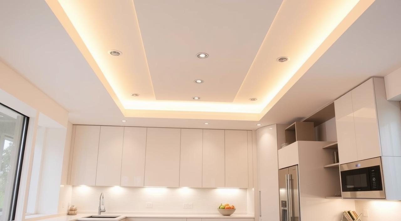 ideias de forro de gesso para sala moderna