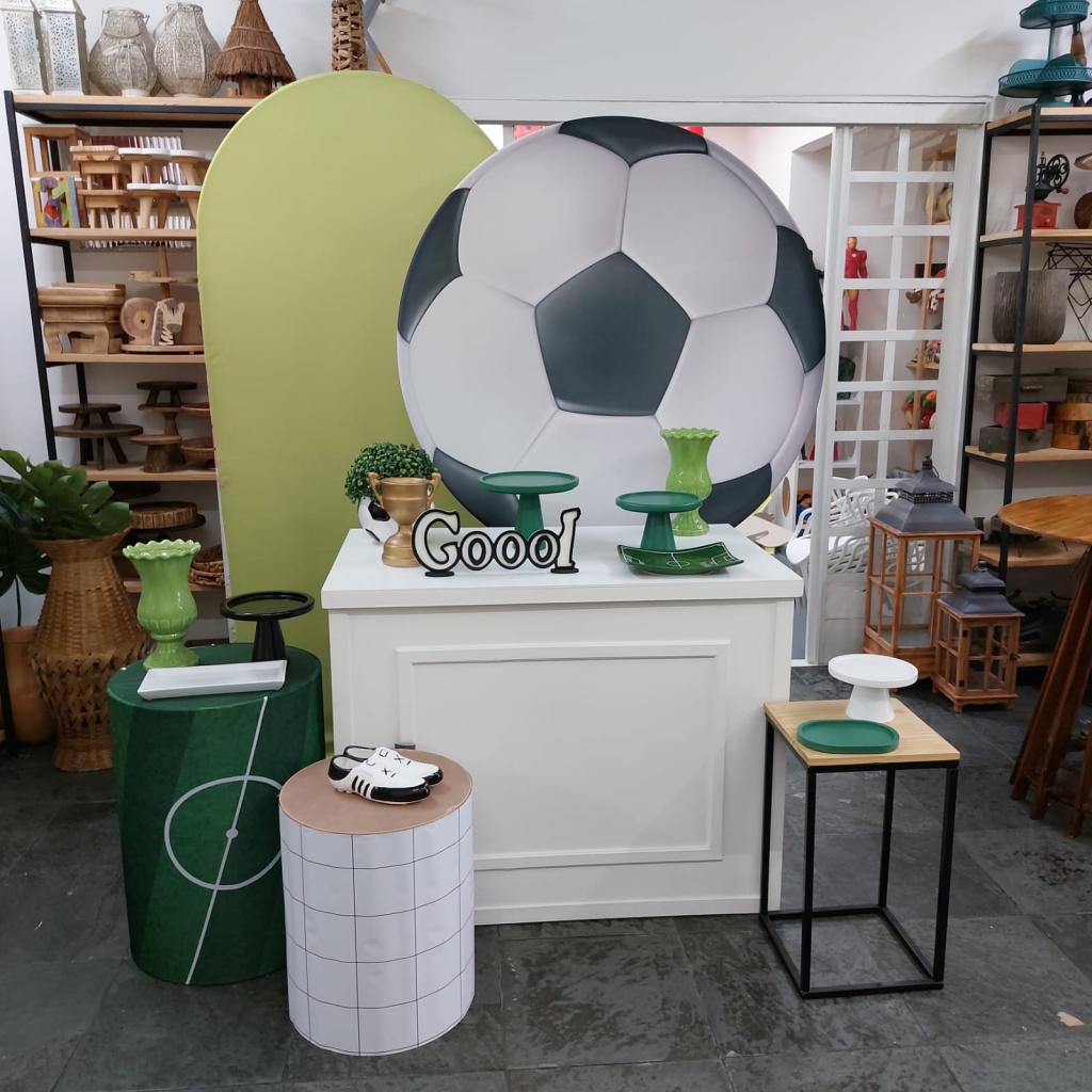 decoração de futebol para menino