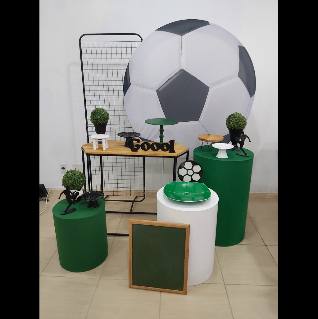 decoração de futebol