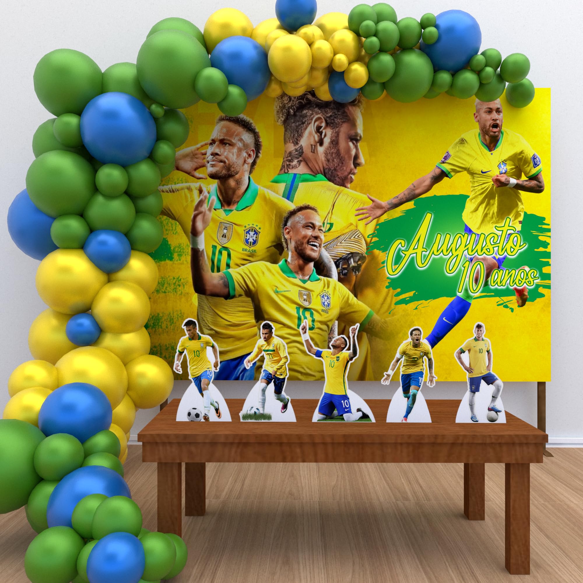 decoração de futebol