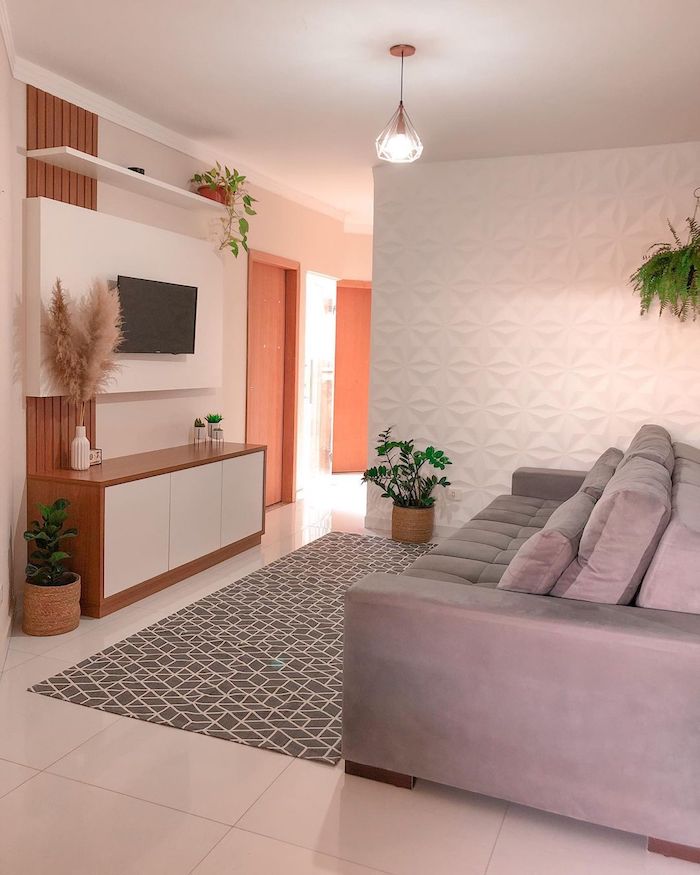 decoração de gesso para sala