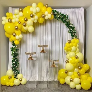 decoração de girassol com balão