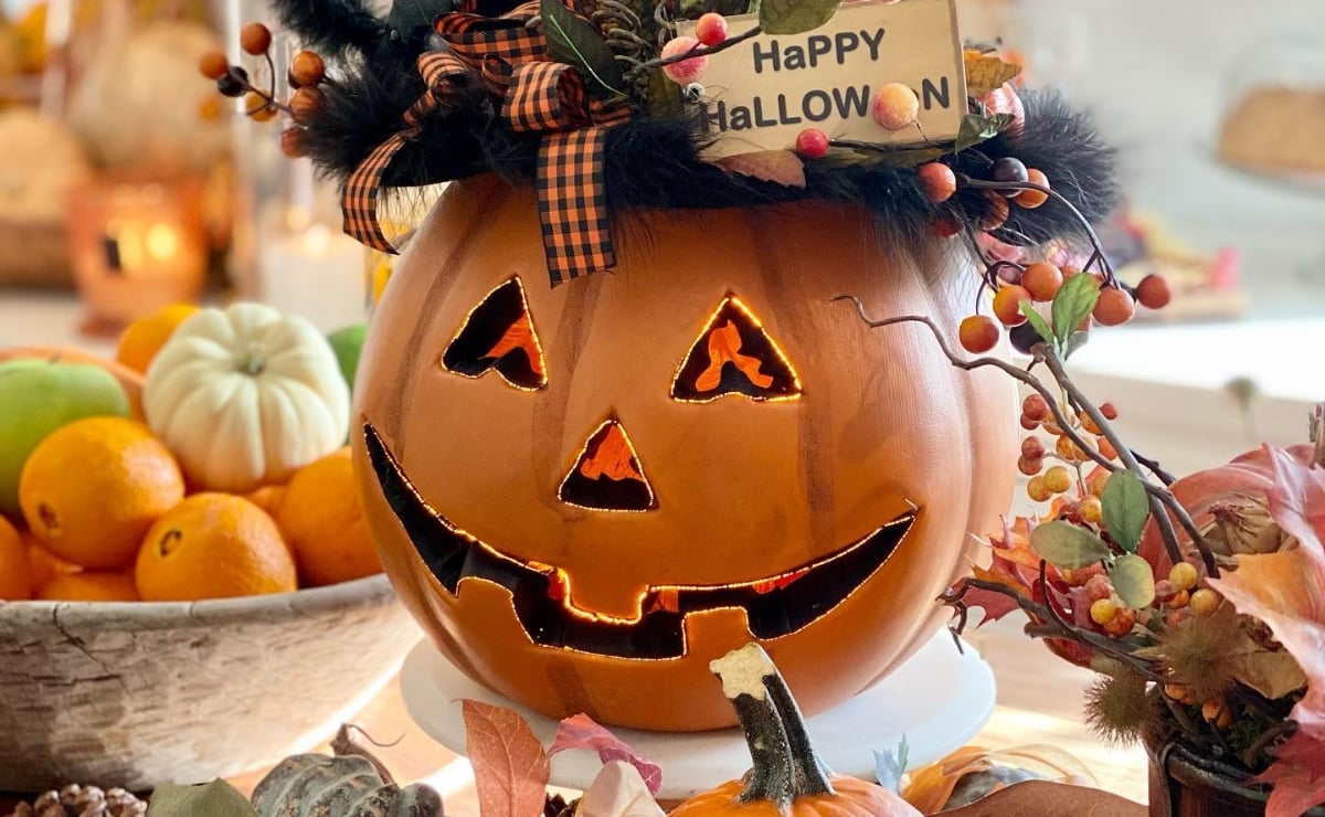 decoração de halloween