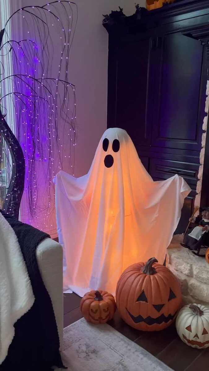 decoração de halloween simples