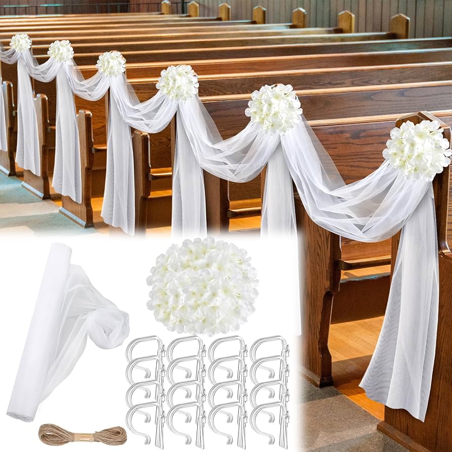 decoração de igreja com balões