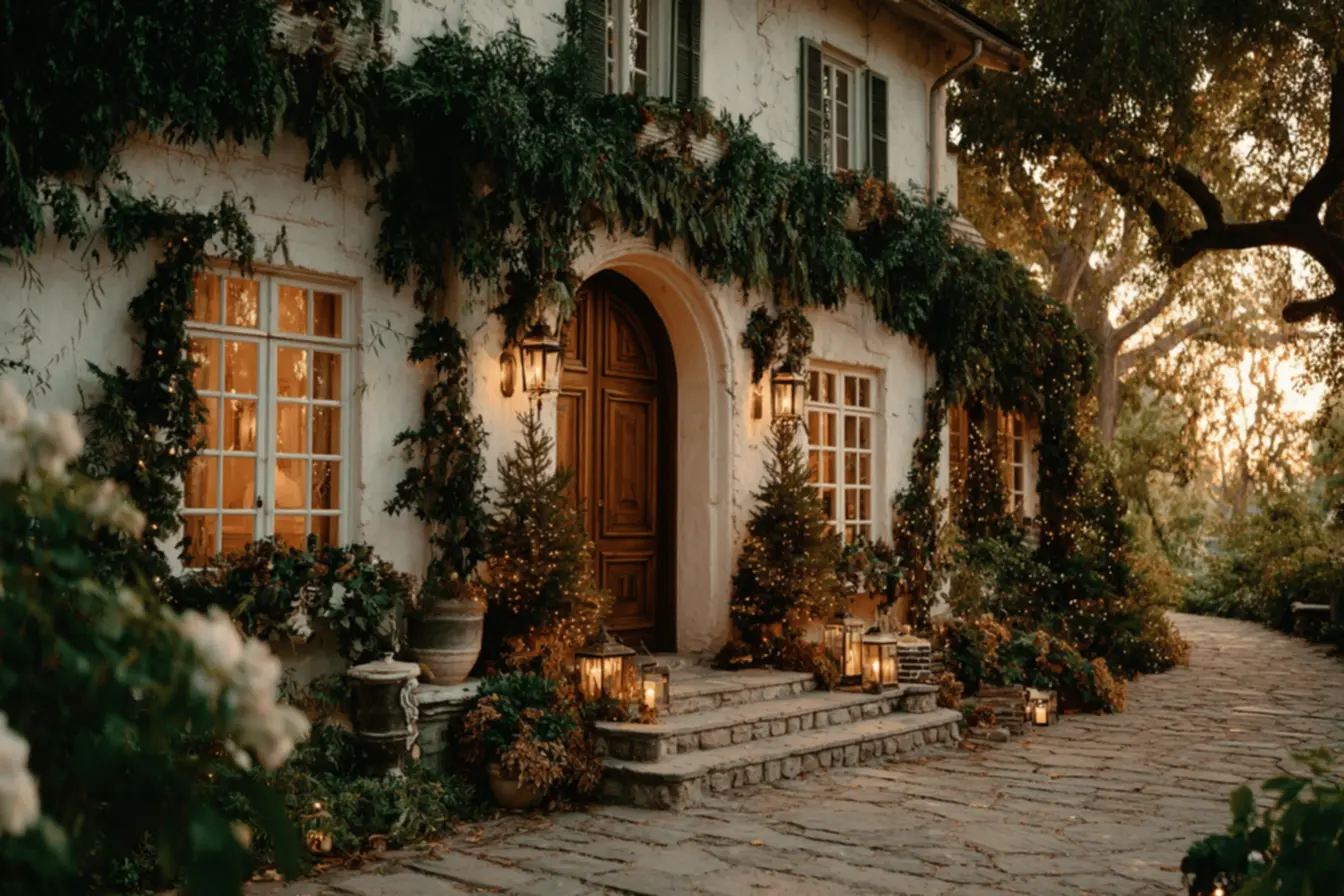 decoração peitoril janela natal mini cenários