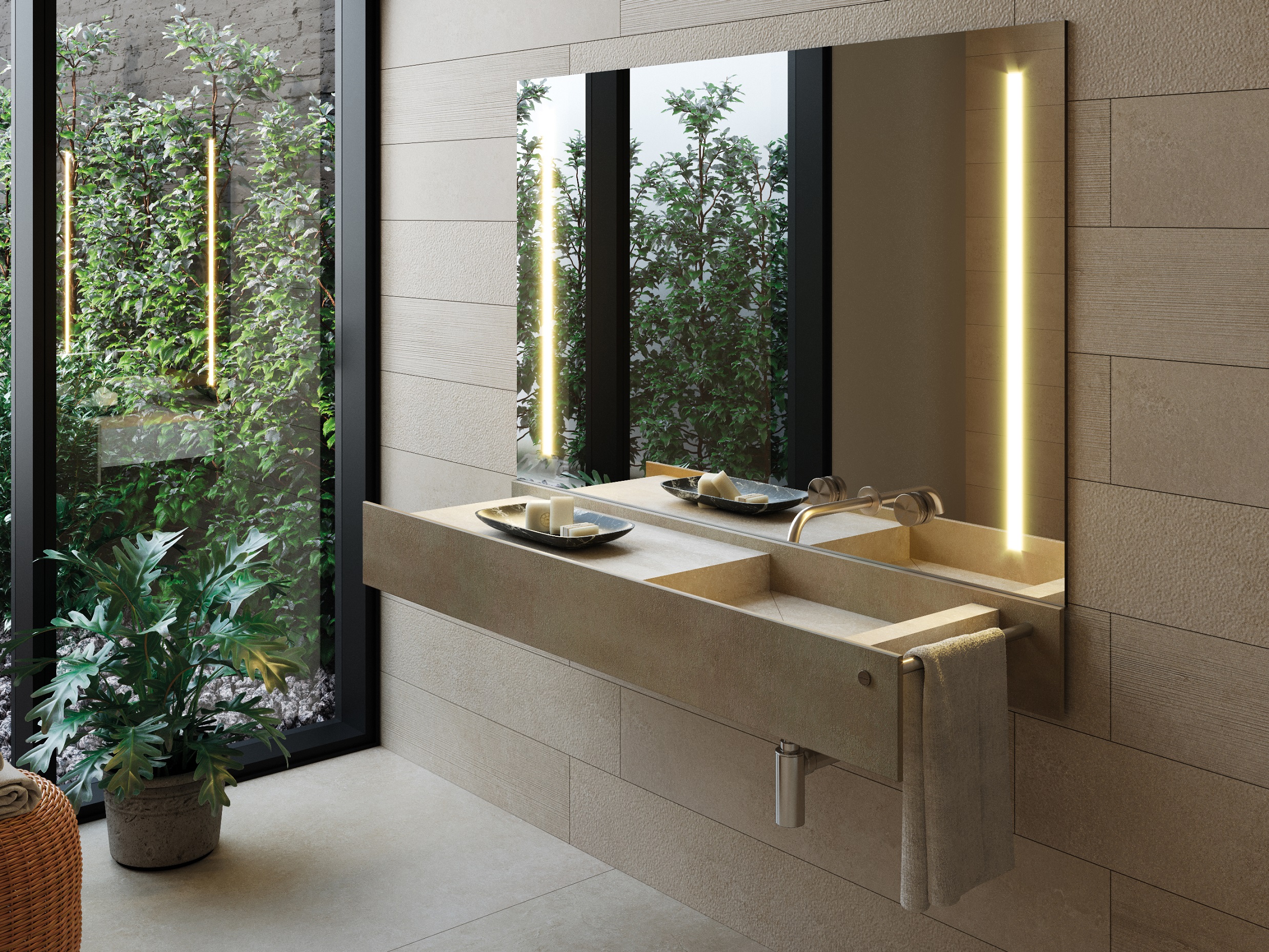 decoração de lavabo