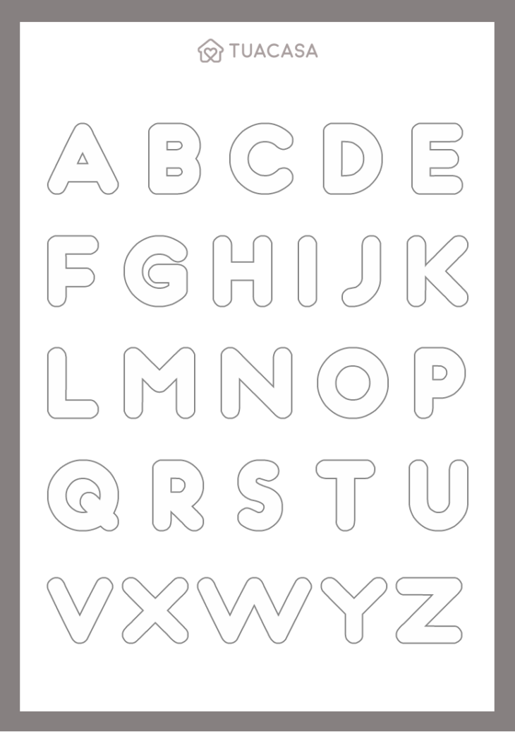 decoração de letras