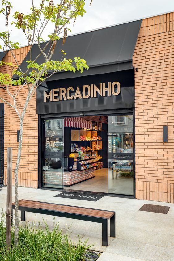 decoração de loja de produtos naturais