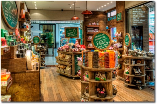 custo decorar loja produtos naturais pequena