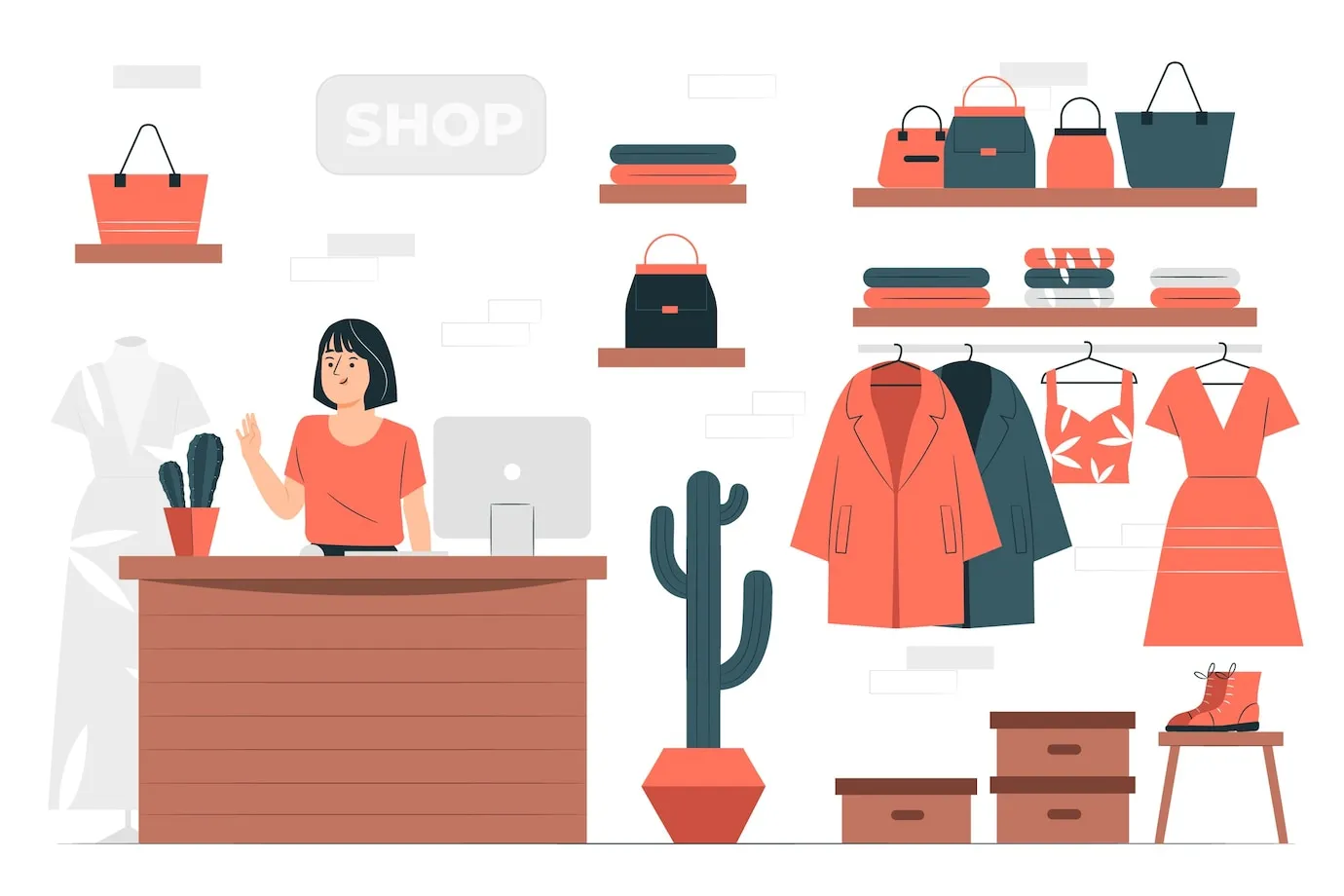 Guia Completo: Como Escolher o Estilo de Decoração Ideal para Sua Loja de Roupas Feminina