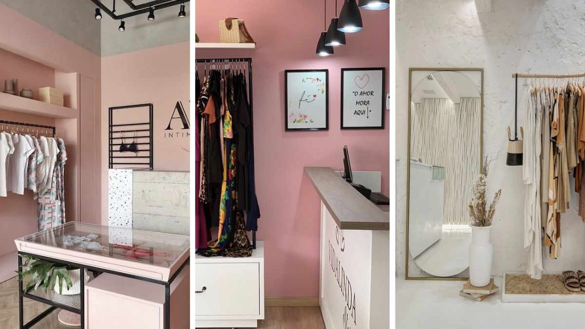 O Poder dos Espelhos e Cores na Decoração de Lojas Pequenas