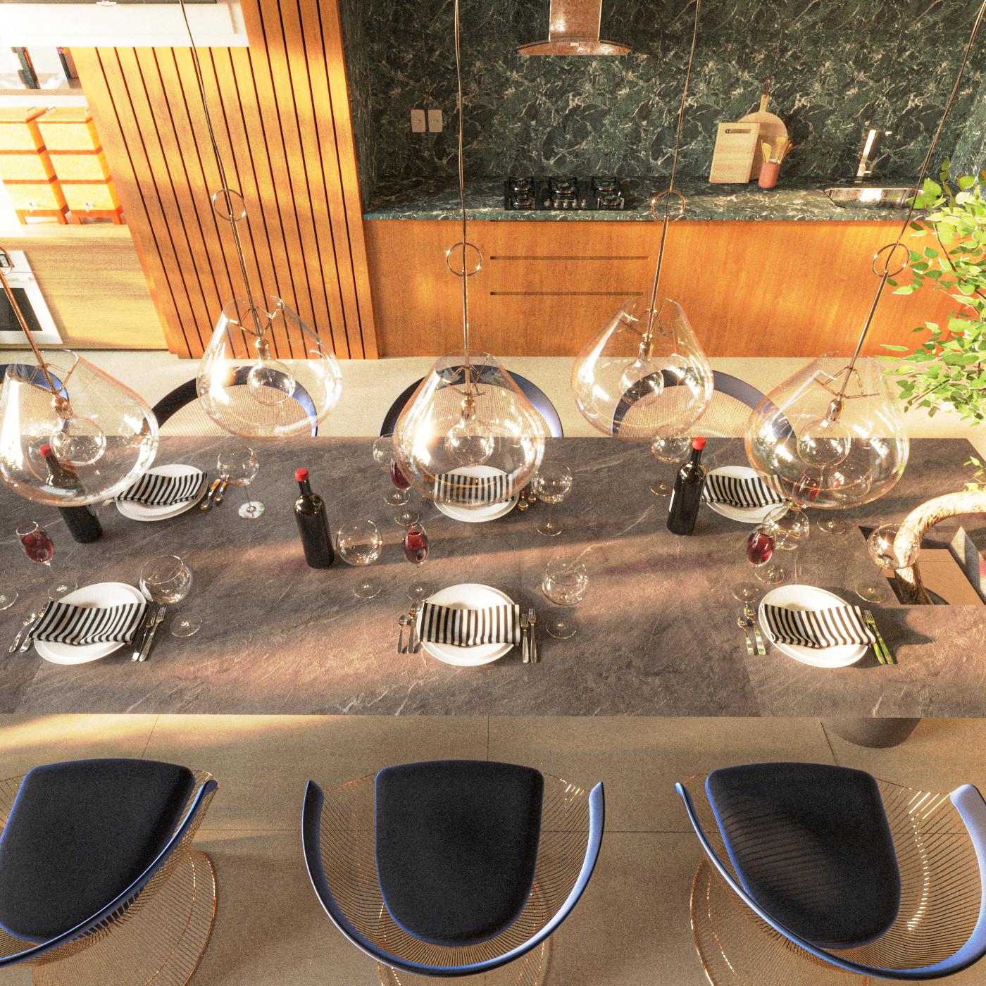 Tendências de Decoração de Mesa 2026: Biofilia e Cores Vibrantes