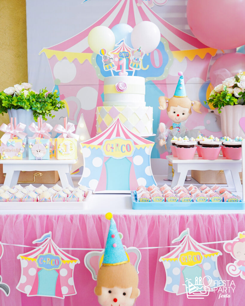 decoração de mesa aniversário