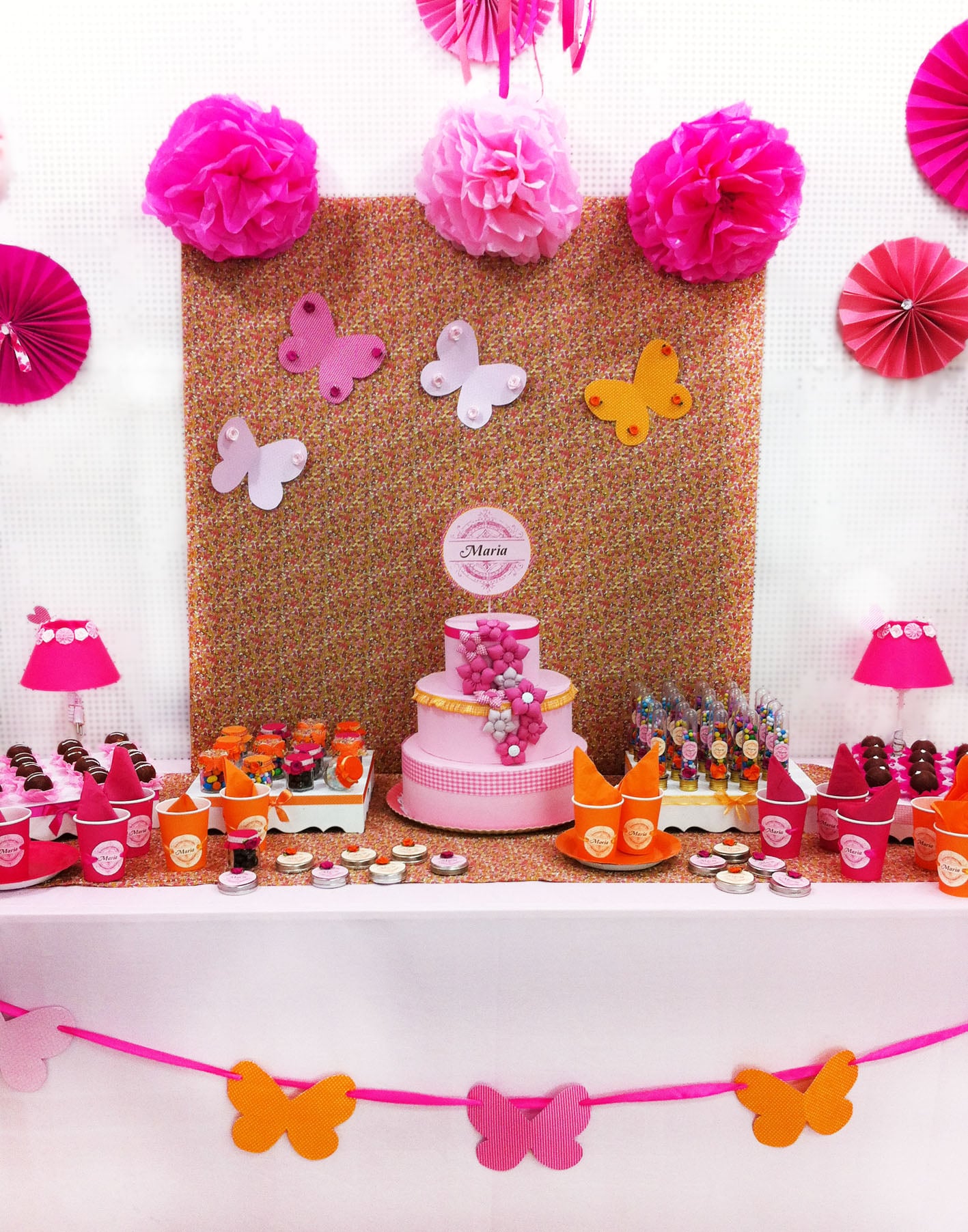 decoração de mesa aniversário