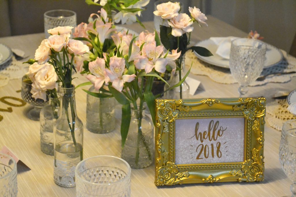 ideias criativas decoracao mesa ano novo simples