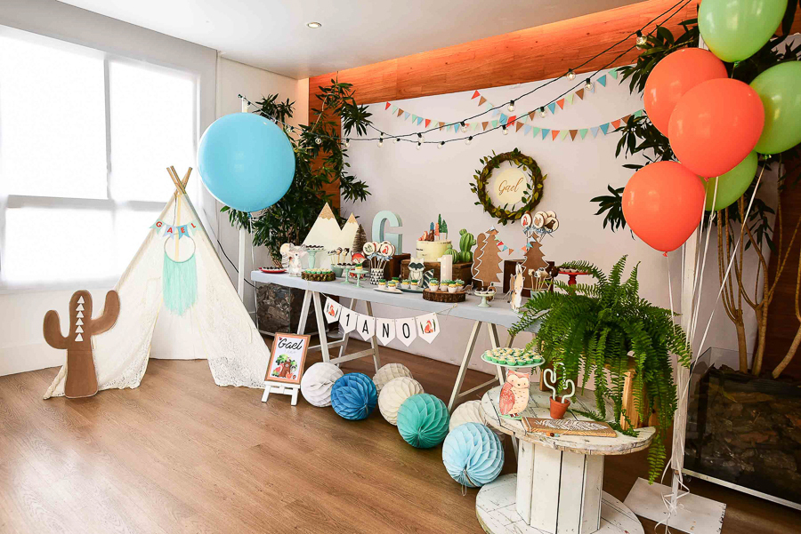 decoração de mesa de aniversario