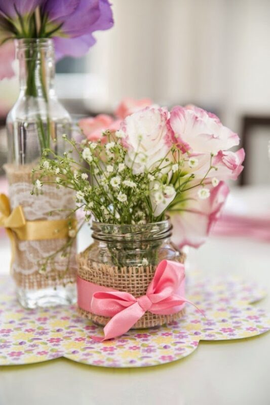 ideias criativas decoração mesa aniversario simples