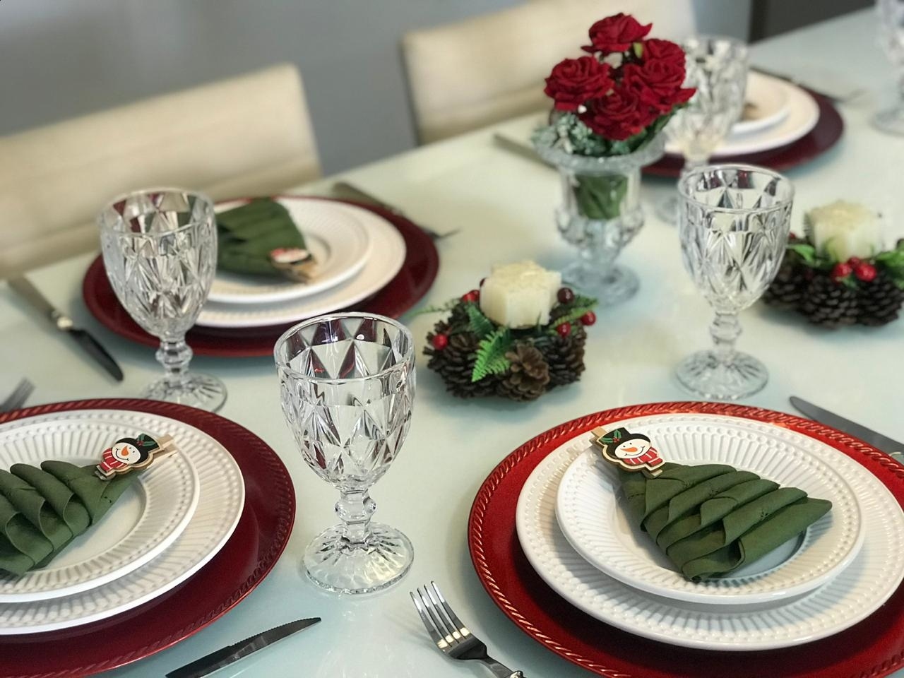 5 arranjos de centro de mesa de Natal que você pode fazer em casa