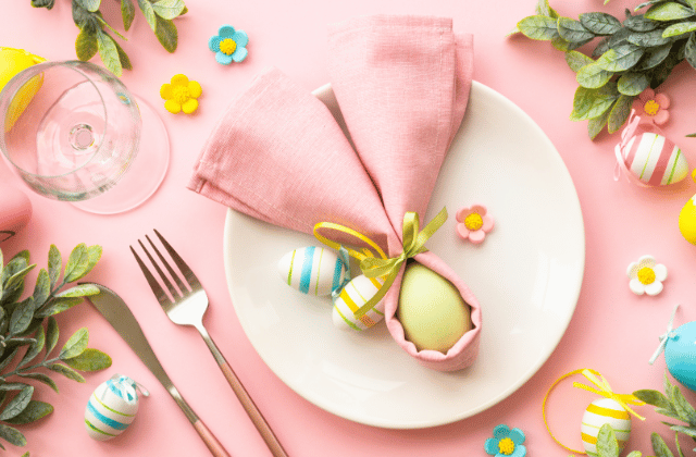 erros comuns evitar decoração mesa pascoa
