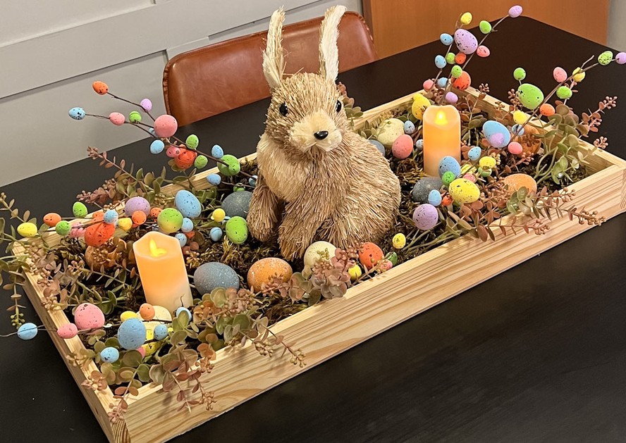 erros comuns evitar decoração mesa pascoa