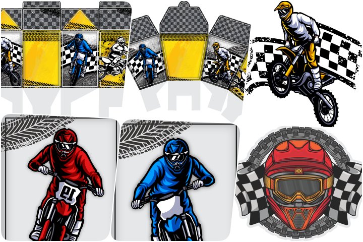 decoração de moto para festa infantil