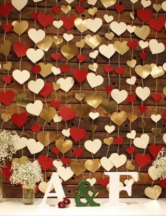 decoração de namoro simples