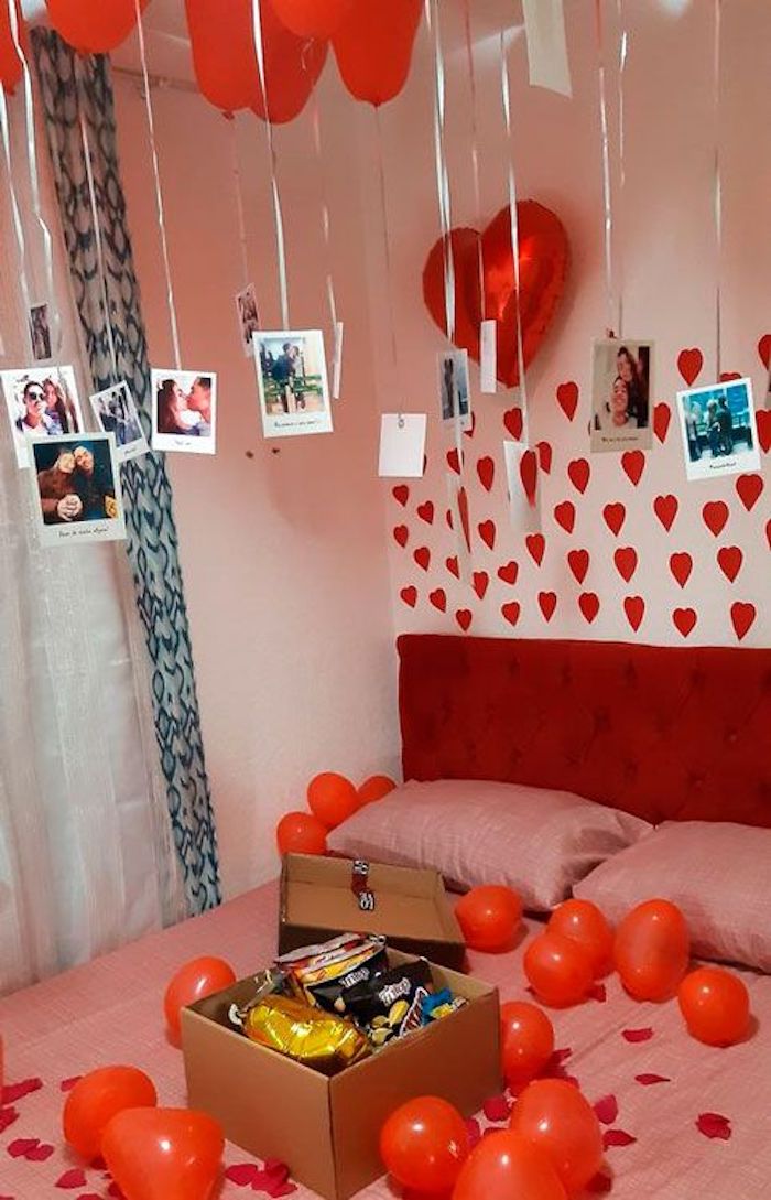 decoração de namoro simples