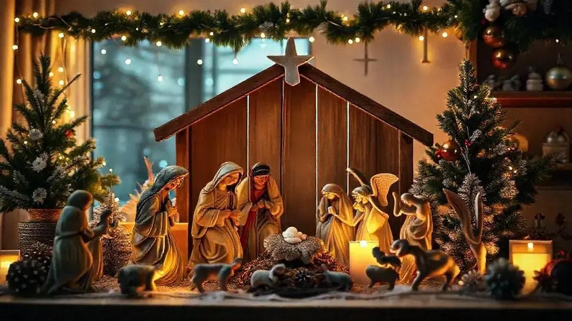 presépio rústico versus moderno qual escolher